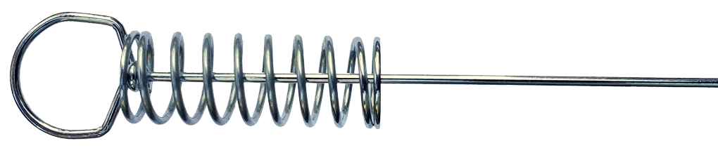 2EA - 6 inch Baffle Wire & Spring for Cessna Aircraft