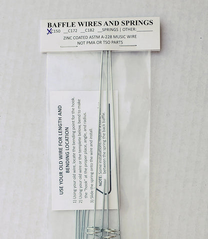 Baffle Wire Kit for Cessna 150, 120, 140 with Continental