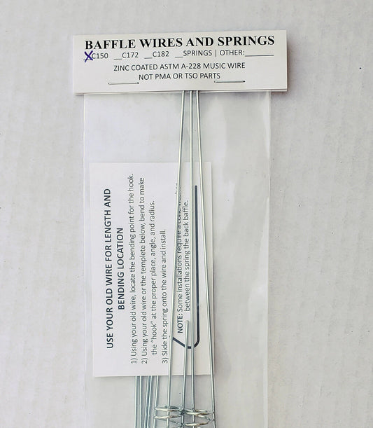 Baffle Wire Kit for Cessna 150, 120, 140 with Continental