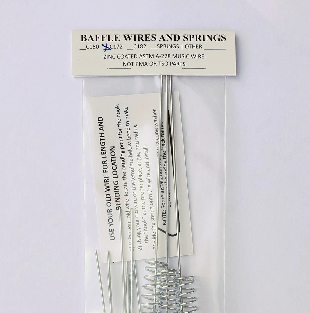 Baffle Wire Kit for Cessna 172, 170 w/Cont O-300