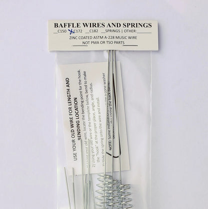 Baffle Wire Kit for Cessna 172, 170 w/Cont O-300