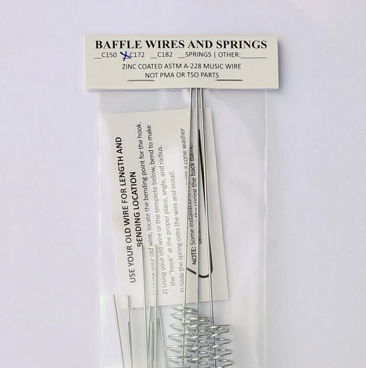 Baffle Wire Kit for Cessna 172, 170 w/Cont O-300